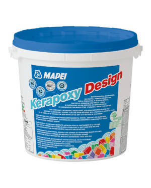 KERAPOXY DESIGN - Malta epossidica bicomponente, decorativa, translucida antiacida per la stuccatura di mosaico vetroso, piastrelle ceramiche e materiale lapideo di particolare valore estetico.