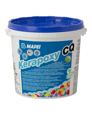 KERAPOXY CQ FORMATO 3Kg - Riempitivo epossidico bicomponente antiacido, ideale per la stuccatura di fughe tra piastrelle ceramiche e mosaici. Utilizzabile anche come adesivo