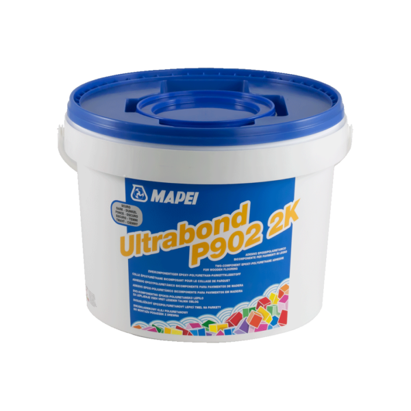 ULTRABOND P902 2K - Adesivo epossipoliuretanico bicomponente per l’incollaggio di parquet di qualunque formato. Idoneo per sottofondi riscaldanti.