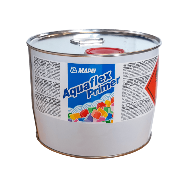 AQUAFLEX PRIMER - Primer a base di resine sintetiche in solvente, specifico per superfici bituminose, in cemento amianto o di dubbia aderenza