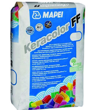 Mapei Keracolor FF sacchi da kg 25-Malta ad alte prestazioni,idrorepellente, stuccatura di fughe fino a 6 mm - per interno e esterno di pavimenti e rivestimenti di ogni tipo