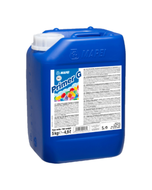 PRIMER G - Primer a base di resine sintetiche in dispersione acquosa a bassissimo contenuto di sostanze organiche volatili (VOC)