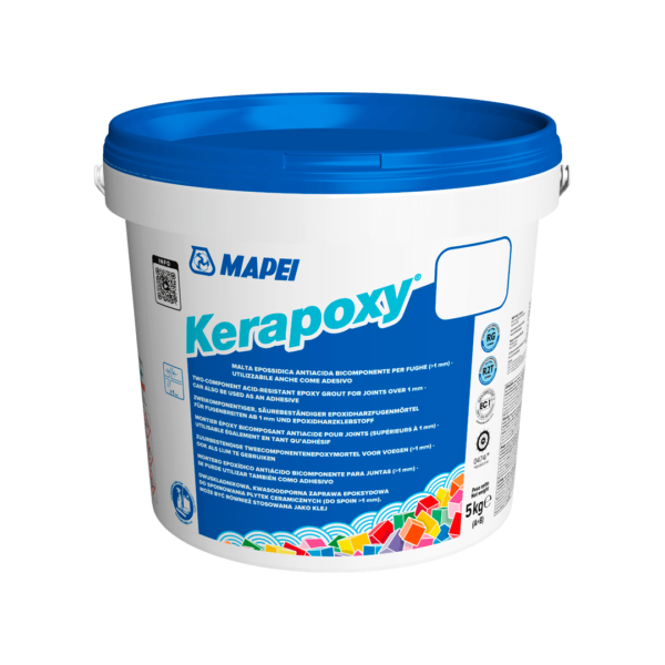 KERAPOXY FUSTO 5Kg - Malta epossidica bicomponente antiacida per fughe