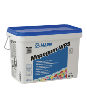 MAPEGUM WPS -Membrana liquida elastica a rapido asciugamento per impermeabilizzazioni all’interno.