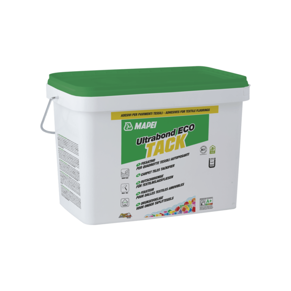 ULTRABOND ECO TACK - Fissativo antiscvivolo con elevata appiccicosità residua per quadrotte tessili autoposanti.