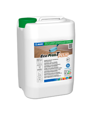 ECO PRIM T PLUS - Primer acrilico universale per tutti i tipi di supporti, assorbenti e non assorbenti