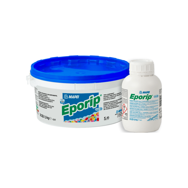 EPORIP - Adesivo epossidico bicomponente, esente da solventi, per riprese di getto e per la sigillatura