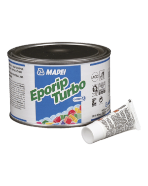 EPORIP TURBO - Resina poliestere bicomponente a rapido indurimento per la sigillatura monolitica di fessure nei massetti.