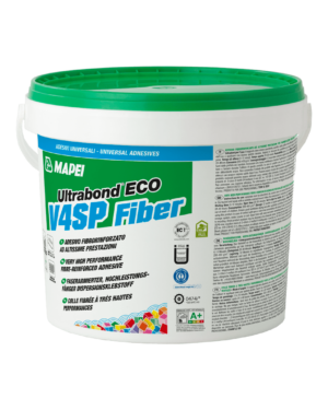 ULTRABOND ECO V4 SP FIBER - Adesivo universale fibrorinforzato ad altissime prestazioni per pavimentazioni resilienti e tessili.