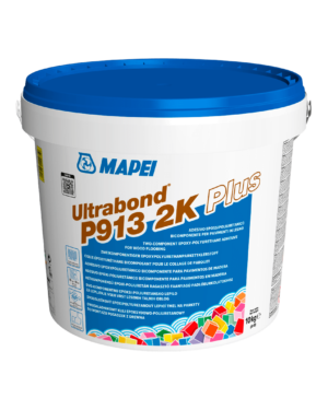 ULTRABOND P913 2K PLUS (10Kg) - Adesivo per l’incollaggio di parquet tradizionale e prefinito multistrato e massello, su massetti cementizi o in anidrite, vecchi pavimenti in ceramica, legno, marmette. Idoneo per massetti riscaldanti.