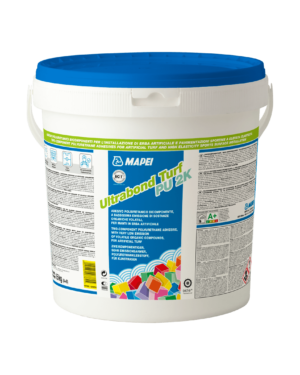 ULTRABOND TURF PU 2K - Adesivo poliuretanico a due componenti, esente da acqua e solventi, per l’incollaggio delle bande di giunzione tra teli di erba sintetica.