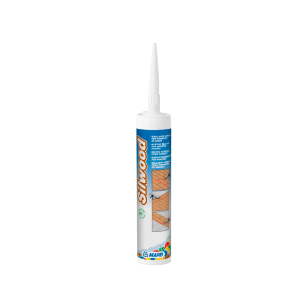 SILWOOD (CARTUCCIA 310ML) - Il sigillante acrilico in dispersione acquosa per pavimenti in legno.