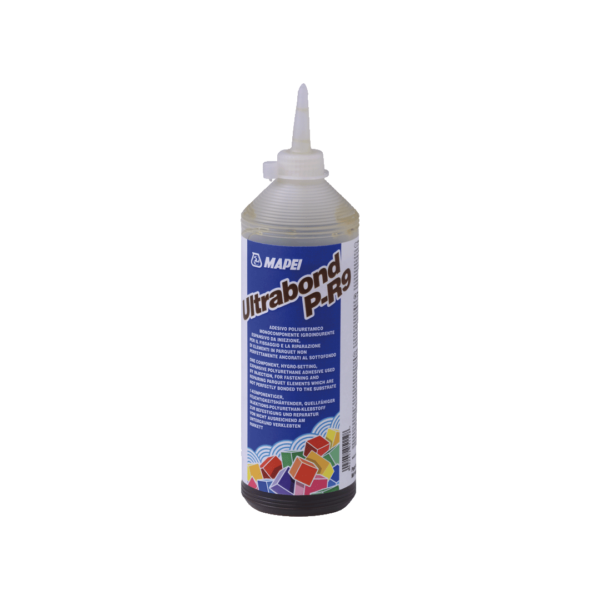 ULTRABOND P-R9 - Adesivo poliuretanico monocomponente igroindurente espansivo da iniezione per il fissaggio e la riparazione di elementi in parquet non perfettamente ancorati al sottofondo.