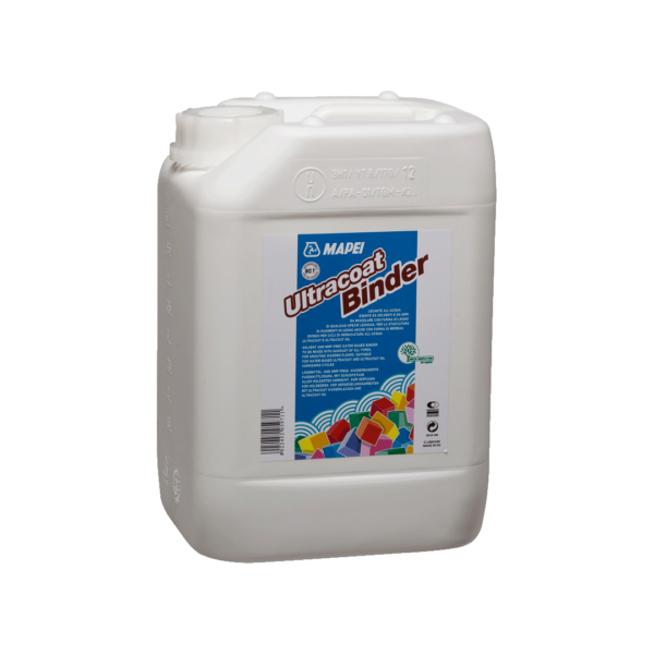 ULTRACOAT BINDER (5Lt) -Il legante all’acqua Mapei per la stuccatura di qualsiasi specie legnosa. Esente da solventi, privo di odori, si miscela con qualsiasi tipologia di farina di legno.