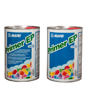PRIMER EP (KIT A+B) - Primer epossidico in solvente a due componenti, consolidante ed impermeabilizzante per massetti cementizi e pavimenti industriali.