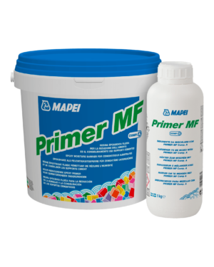 PRIMER MF (KIT A+B) - Primer epossidico bicomponente esente da solventi per il consolidamento e l’impermeabilizzazione di supporti cementizi