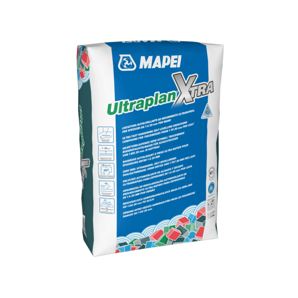 ULTRAPLAN XTRA - Lisciatura autolivellante a indurimento ultrarapido per spessori da 1 a 20 mm per mano