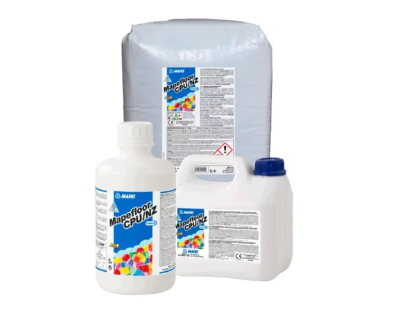 MAPEFLOOR CPU+/NZ  (KIT A+B+C 21,3Kg) - Malta in poliuretano-cemento ad alte prestazioni per spessori compresi tra 4 e 6 mm