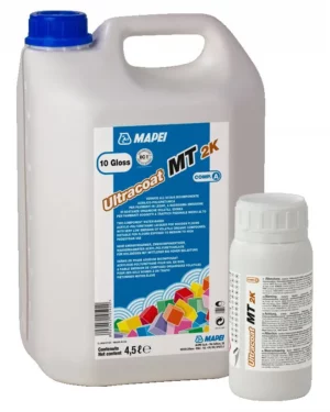 ULTRACOAT MT 2K (4,73Lt) - Vernice bicomponente acrilico poliuretanica all'acqua, per la finitura di pavimenti in legno con destinazione a traffico pedonale medio-alto
