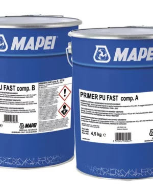 PRIMER PU FAST (KIT A+B 10Kg) - Primer poliuretanico bicomponente per supporti assorbenti.