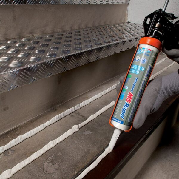 ULTRABOND MS RAPID (290Ml) - adesivo di montaggio deformabile, ad elevata presa iniziale e rapido indurimento per il montaggio e la costruzione di manufatti edili e industriali senza fissaggi meccanici. - immagine 2