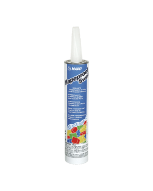 MAPEPROOF SWELL (320Ml) - Sigillante idroespansivo in pasta a base di gomma idrofila, in cartuccia, applicabile per estrusione