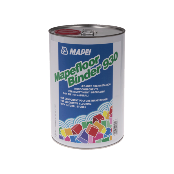 MAPEFLOOR BINDER 930 (5Kg) - Legante poliuretanico alifatico monocomponente per pavimentazioni decorative