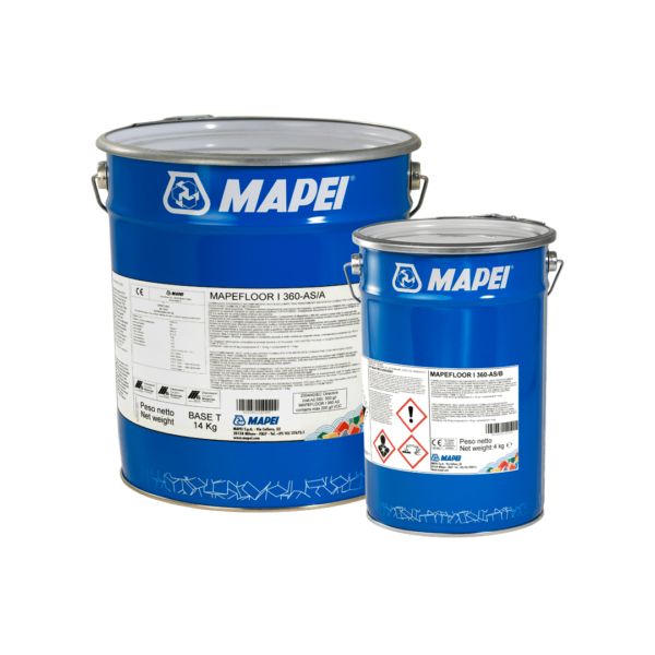 MAPEFLOOR I 360 AS (KIT A+B 20Kg) - Formulato epossidico bicomponente autolivellante per rivestimenti elettricamente conduttivi