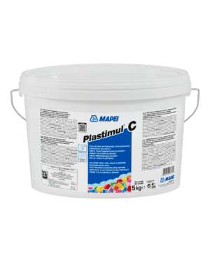 PLASTIMUL C (5Kg) - Emulsione bituminosa concentrata, esente da solventi, per il trattamento dei supporti prima dell’applicazione degli impermeabilizzanti della linea PLASTIMUL.