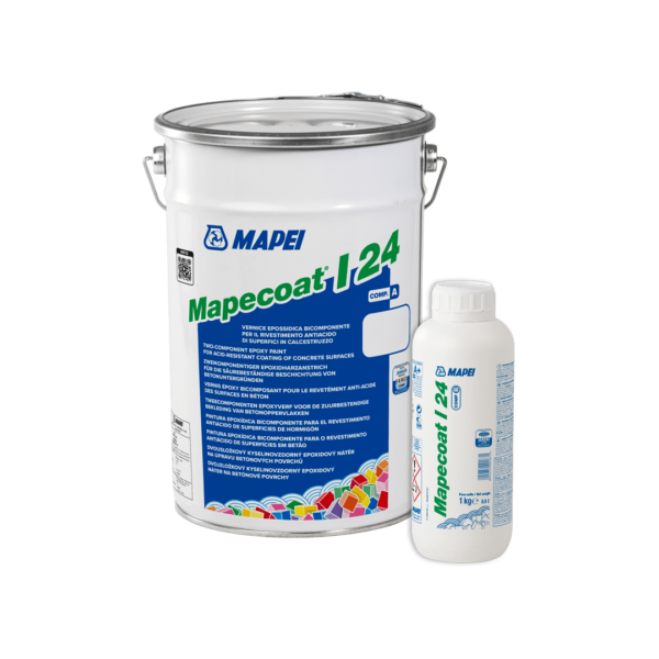 MAPECOAT I 24 - Vernice epossidica bicomponente per il rivestimento antiacido di superfici in calcestruzzo.