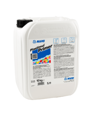 PLASTIMUL PRIMER (10Kg) - Primer bituminoso, esente da solventi, per il trattamento dei supporti prima dell’applicazione degli impermeabilizzanti della linea PLASTIMUL.