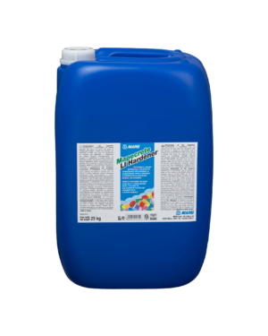 MAPECRETE LI HARDENER (25Kg) - Trattamento liquido superficiale a base di silicato di litio, con effetto consolidante, per pavimenti in calcestruzzo nuovi o esistenti e superfici in calcestruzzo rifinite con spolvero di quarzo.