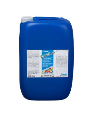 MAPECRETE STAIN PROTECTION (25Kg) -Trattamento oleo-idro repellente antimacchia per superfici in calcestruzzo, pietra naturale, materiali lapidei e cementizi a base di polimeri organici modificati in soluzione acquosa.