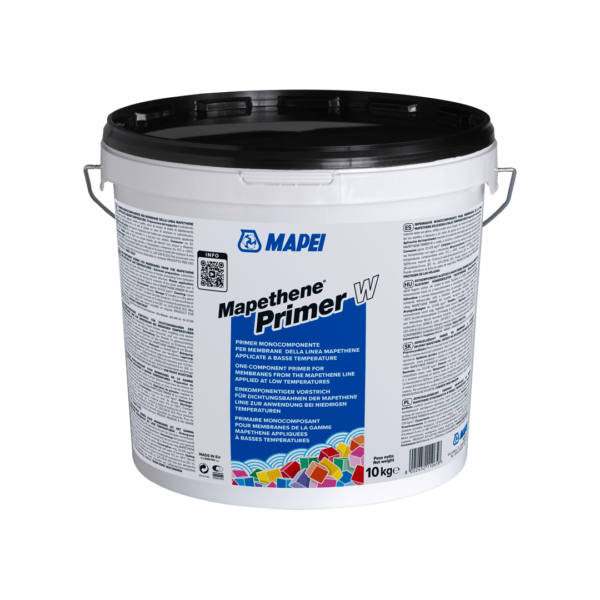 MAPETHENE PRIMER W (10Kg) - Primer monocomponente per membrane della linea MAPETHENE applicate a basse temperature.