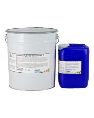 MAPEFLOOR PU 460 (KIT A+B 20Kg) - Resina poliuretanica autolivellante bicomponente, aromatica, colorata, elastica