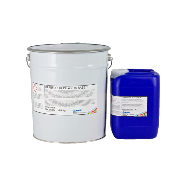 MAPEFLOOR PU 460 (KIT A+B 20Kg) - Resina poliuretanica autolivellante bicomponente, aromatica, colorata, elastica
