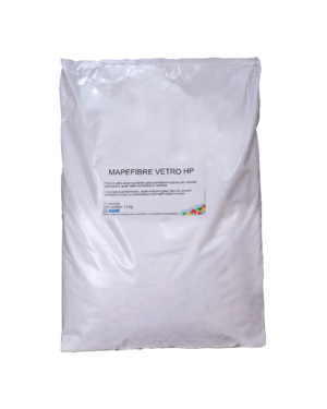 MAPEFIBRE GLASS HP (18Kg) - Fibra di vetro alcali resistente per il rinforzo di malte cementizie e resinose.