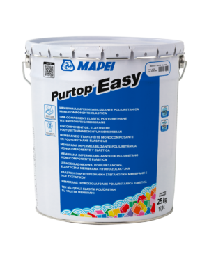 PURTOP EASY (BIANCO) - Resina impermeabile poliuretanica colorate per balconi, terrazzi e coperture.