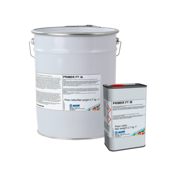 PRIMER FT (KIT A+B 5,4Kg) - Primer bicomponente ultrarapido per sistemi impermeabilizzanti Purtop