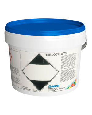 TRIBLOCK WTS (5Kg) - Formulato epossidico fillerizzato bicomponente da utilizzare come rasatura turapori per sottofondi cementizi prima della posa di rivestimenti resinosi