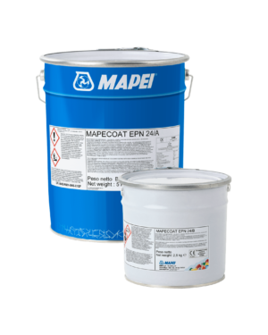 MAPECOAT EPN 24 (KIT 7,5Kg) - Rivestimento bicomponente colorato, a base di resina epossinovolacca a elevate resistenze chimiche e alto contenuto di solidi