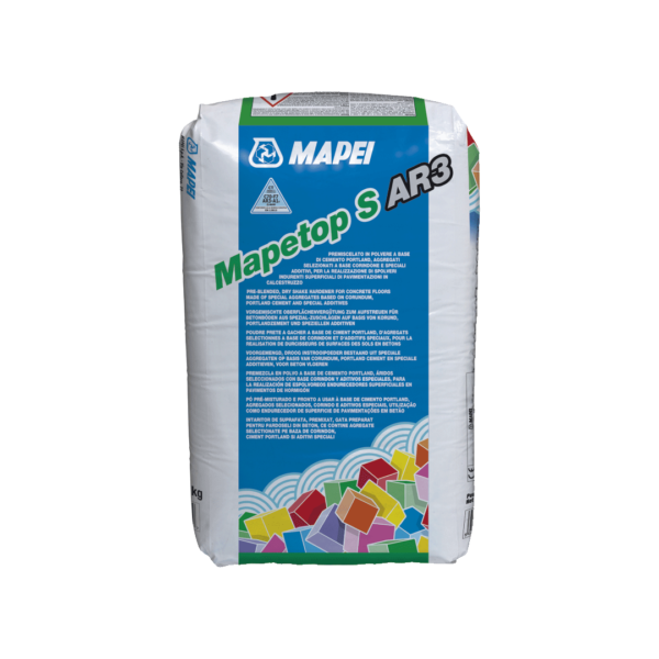 MAPETOP S AR3 LIGHT GREY (25Kg) - Indurente minerale premiscelato per pavimentazioni in calcestruzzo