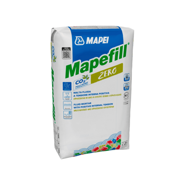 MAPEFILL ZERO (25 Kg) - Ancoraggio di precisione di macchinari o strutture metalliche e per il ripristino di strutture degradate che richiedono l’impiego di malte colabili.
