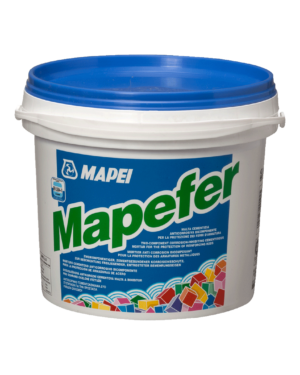 MAPEFER (2Kg) - Malta cementizia anticorrosiva bicomponente per la protezione dei ferri d’armatura.