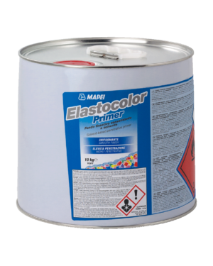 ELASTOCOLOR PRIMER (10Kg) - Fondo fissativo consolidante a solvente, uniformante, ad elevata penetrazione.
