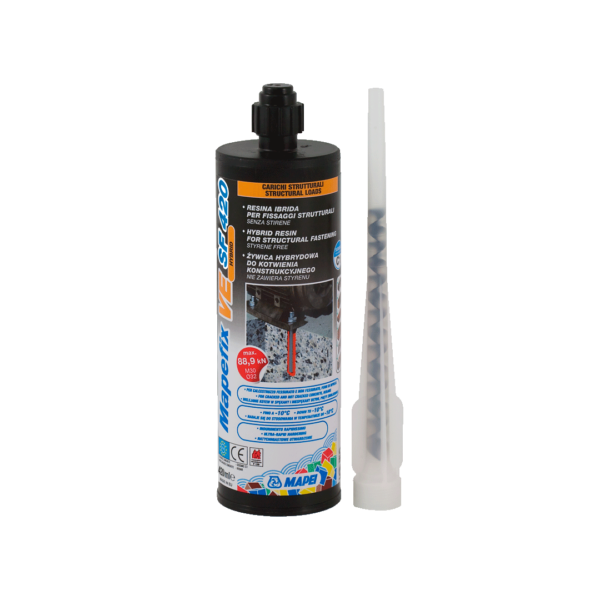 MAPEFIX VE SF (300 Ml) - La soluzione Mapei per il fissaggio chimico di tutti i materiali.