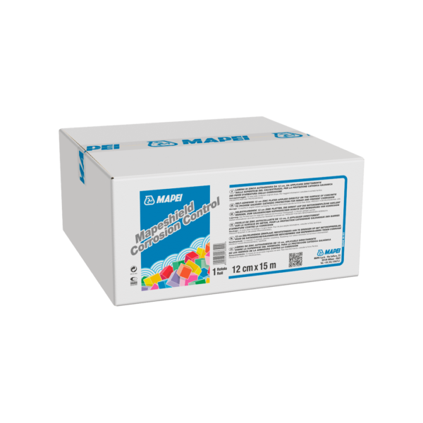 MAPESHIELD CORROSION CONTROL (Rotolo 12Cm x 15Mt) - La soluzione ideale per la protezione dei ferri di armatura dalla corrosione