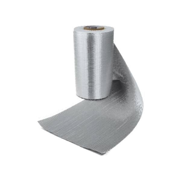 MAPEWRAP G UNI-AX 900/30 (Rotolo 50Mt x 30Cm 900Gr/Mq) - Tessuto unidirezionale in fibra di vetro.