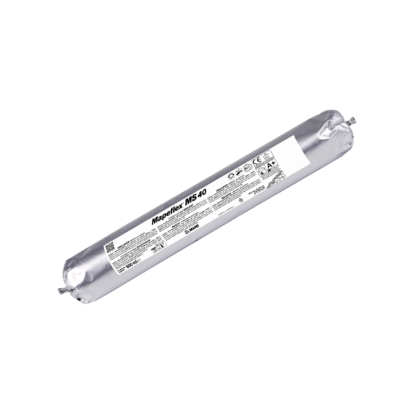 MAPEFLEX MS 40 (Salsiccia 600Ml) - Sigillante ibrido a basso modulo elastico verniciabile, anche per fondi umidi per movimenti fino al 25%.