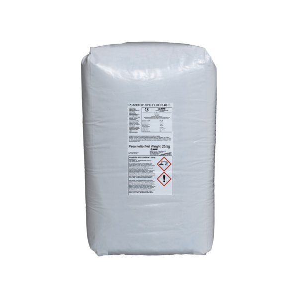 PLANITOP HPC FLOOR 46 T (25Kg) - Betoncino cementizio fibrorinforzato con fibre metalliche di consistenza semifluida, dotato di elevatissime prestazioni meccaniche ed elevata duttilità.